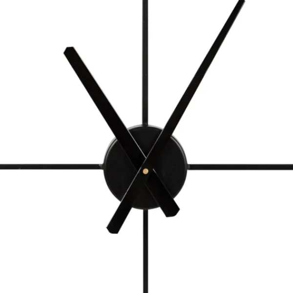 Clocks-Kirkland's Home Black Metal Willet Wall Clock