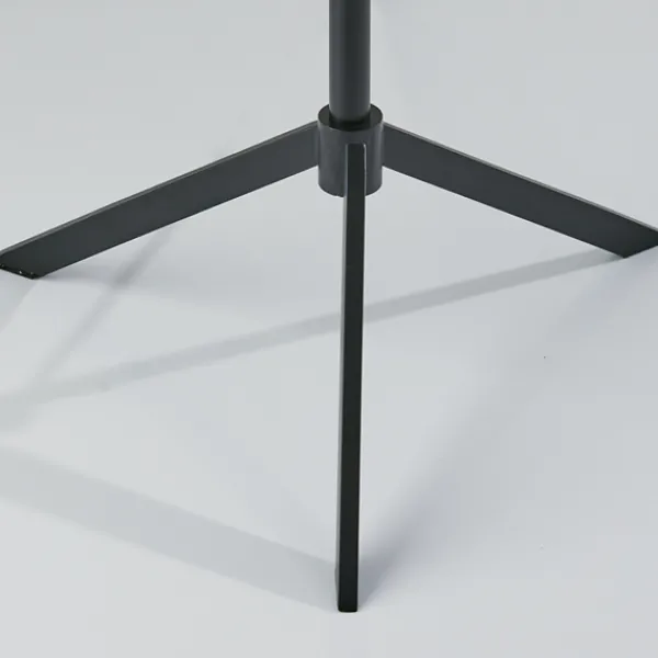 Floor Lamps-Kirkland's Home Black Modern Tripod Metal Floor Lamp White