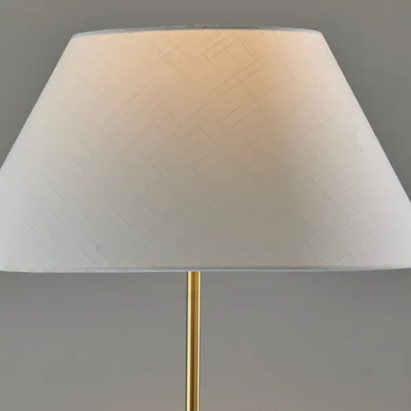 Floor Lamps-Kirkland's Home Black Modern Tripod Metal Floor Lamp White