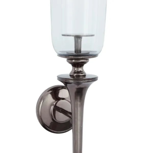 Sconces-Kirkland's Home Black Nickel Bell Sconce