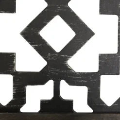 Sconces-Kirkland's Home Black Ornate Laser Cut Sconces, Set Of 2