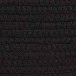 Baskets & Boxes-Kirkland's Home Black Pet Bin Pom Pom Storage Basket Black/White