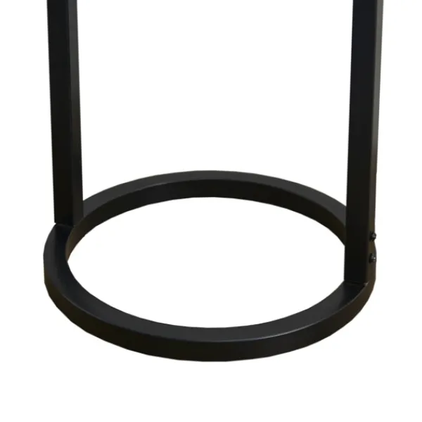 Table Lamps-Kirkland's Home Black Rectangle Hanging Shade Table Lamp White