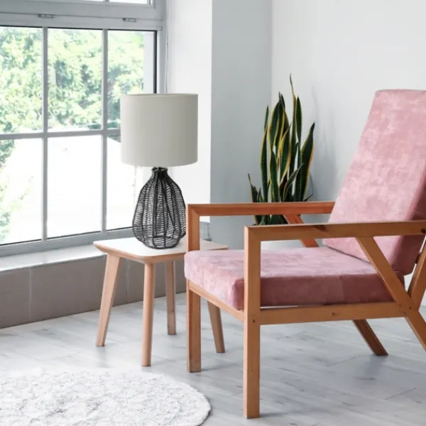 Table Lamps-Kirkland's Home Black Rope Woven Table Lamp White