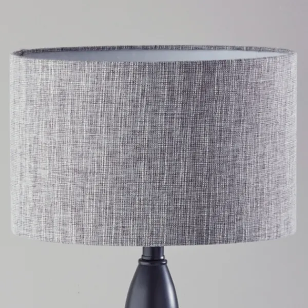 Table Lamps-Kirkland's Home Black Slim Hourglass Table Lamp Black/Gray