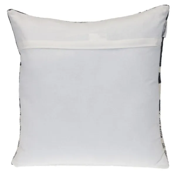 Pillows-Kirkland's Home Black Transitional Stripe Pillow Black/White
