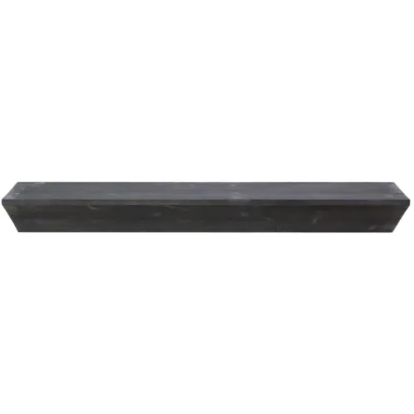 Shelves-Kirkland's Home Black Wedge Wood Large Floating Shelf