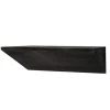 Shelves-Kirkland's Home Black Wedge Wood Small Floating Shelf