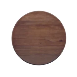 Dining Tables-Kirkland's Home Black Wood Farmhouse 3-Pc. Stool And Table Set Black/Brown