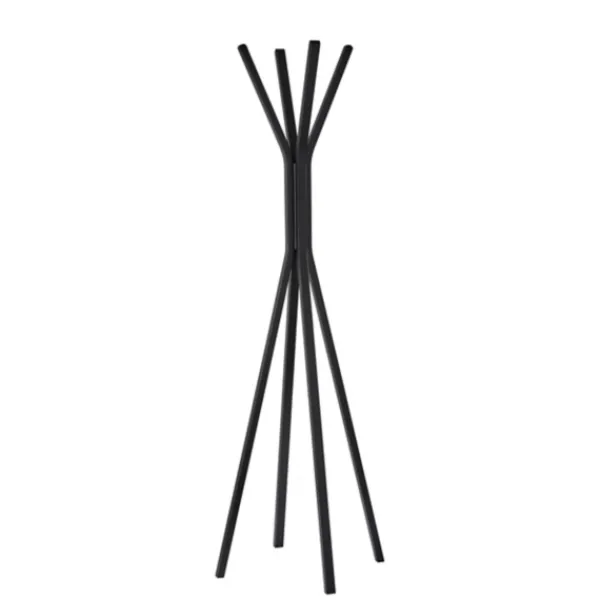 Entryway Furniture-Kirkland's Home Black Wooden Tripod Leg Coat Rack
