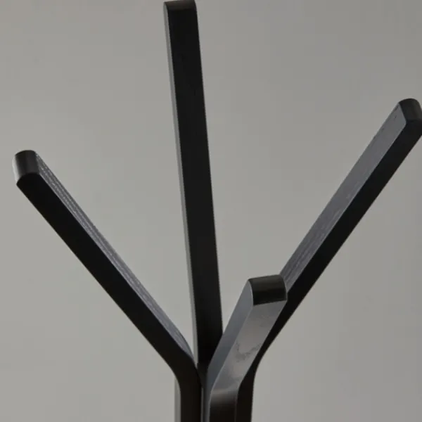 Entryway Furniture-Kirkland's Home Black Wooden Tripod Leg Coat Rack