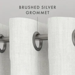 Curtains & Drapes-Kirkland's Home Blackout Curtains, 84 In. White