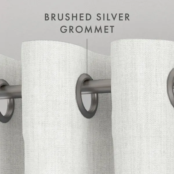 Curtains & Drapes-Kirkland's Home Blackout Curtains, 84 In. White