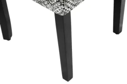 Dining Chairs-Kirkland's Home Blair Chinle Velvet Dining Chairs, Set Of 2 Black/White