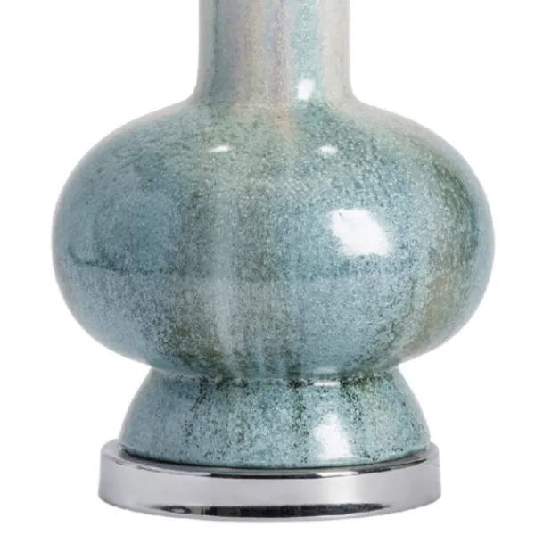 Table Lamps-Kirkland's Home Blue And Ombre Ceramic Table Lamp White