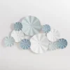 Wall Plaques-Kirkland's Home Blue And White Seashell Plates Wall Plaque Blue/White