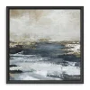 Canvas Art-Kirkland's Home Blue Bay Framed Canvas Art Print, 30X30 In. Blue/Gray