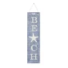 Wall Quotes & Signs-Kirkland's Home Blue Beach Starfish Wall Sign Blue/White