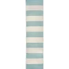 Outdoor Rugs-Kirkland's Home Blue Cabana Stripe Indoor/Outdoor Runner, 2X8 Blue/Ivory