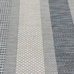 Outdoor Rugs-Kirkland's Home Blue Elletta Indoor/Outdoor Area Rug, 7X9 Gray
