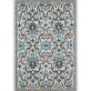 Outdoor Rugs-Kirkland's Home Blue Global Ikat Indoor/Outdoor Area Rug, 5X7 Blue/White