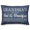 Pillows-Kirkland's Home Blue Grandma'S Bed And Breakfast Accent Pillow Blue/White