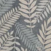Outdoor Rugs-Kirkland's Home Blue Malibu Leafy Outdoor Area Rug, 7X10 Blue/Gray