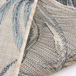 Outdoor Rugs-Kirkland's Home Blue Malibu Palms Outdoor Area Rug, 7X9 Blue/Gray