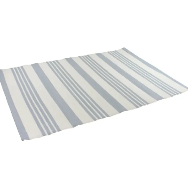 Outdoor Rugs-Kirkland's Home Blue Modern Stripes Outdoor Area Rug, 4X6 Blue/White