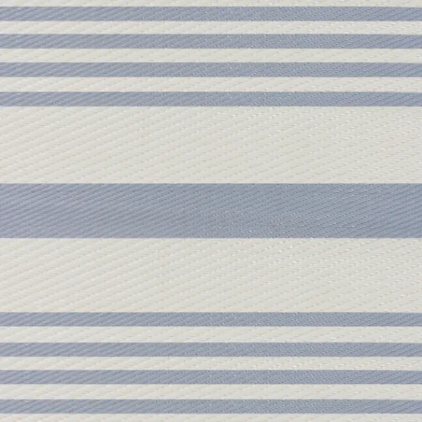 Outdoor Rugs-Kirkland's Home Blue Modern Stripes Outdoor Area Rug, 4X6 Blue/White