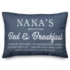 Pillows-Kirkland's Home Blue Nana'S Bed And Breakfast Accent Pillow Blue/White