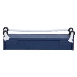 Shelves-Kirkland's Home Blue Nautical 3-Pc. Wood Shelves
