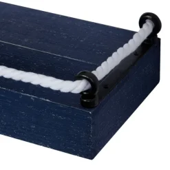 Shelves-Kirkland's Home Blue Nautical 3-Pc. Wood Shelves
