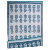 Outdoor Rugs-Kirkland's Home Blue Pineapple Indoor/Outdoor Area Rug, 4X6 Blue/White