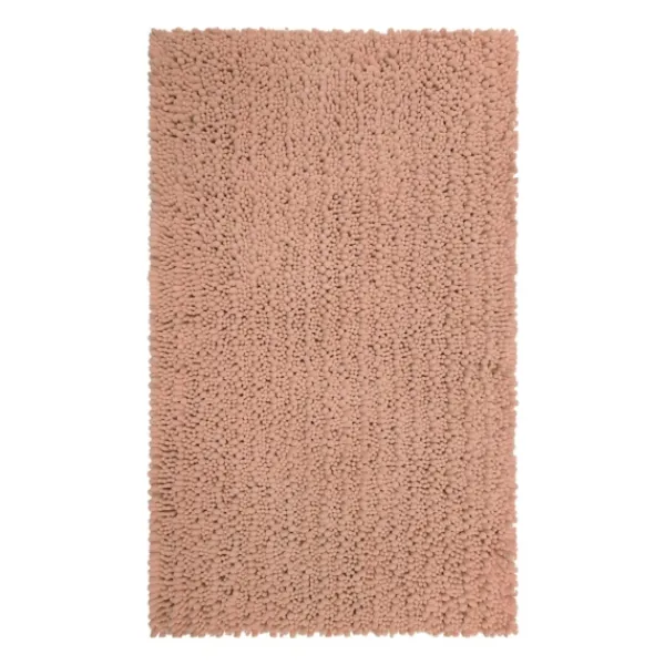 Bathroom Rugs-Kirkland's Home Blush Chenille Bath Mat, 34 In. Pink
