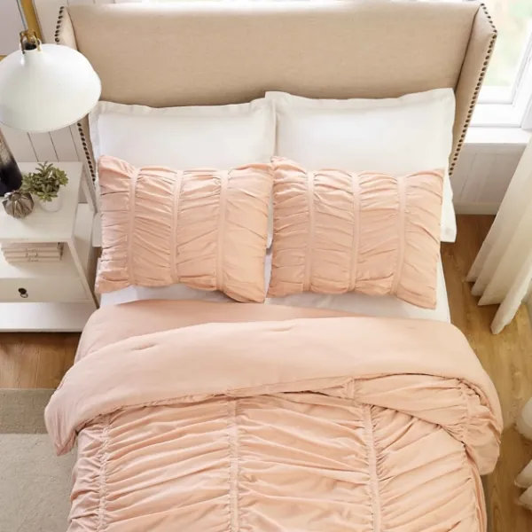 Comforters-Kirkland's Home Blush Emily 2-Pc. Twin/Twin Xl Comforter Set Pink