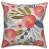 Pillows-Kirkland's Home Blush Floral Pillow Pink/Multi