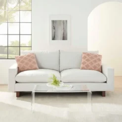 Pillows-Kirkland's Home Blush Knotted Diamond Throw Pillows, Set Of 2 Pink
