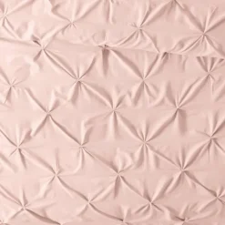 Duvets-Kirkland's Home Blush Pinched 2-Pc. Twin Duvet Cover Set Pink
