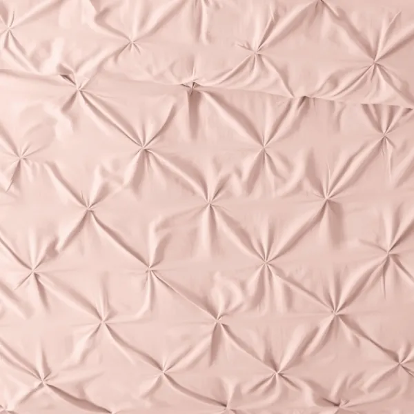 Duvets-Kirkland's Home Blush Pinched 2-Pc. Twin Duvet Cover Set Pink