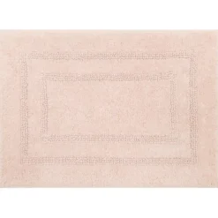 Bathroom Rugs-Kirkland's Home Blush Reversible Cotton Bath Mat, 45 In. Pink