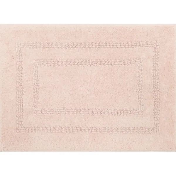 Bathroom Rugs-Kirkland's Home Blush Reversible Cotton Bath Mat, 45 In. Pink