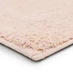 Bathroom Rugs-Kirkland's Home Blush Reversible Cotton Bath Mat, 45 In. Pink