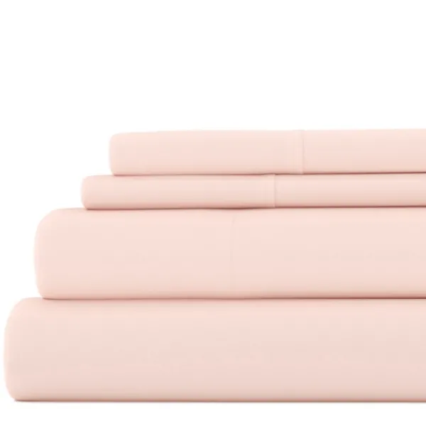 Bed Sheets-Kirkland's Home Blush Ultra Soft 3-Pc. Twin Xl Sheet Set Pink