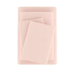 Bed Sheets-Kirkland's Home Blush Ultra Soft 3-Pc. Twin Sheet Set Pink