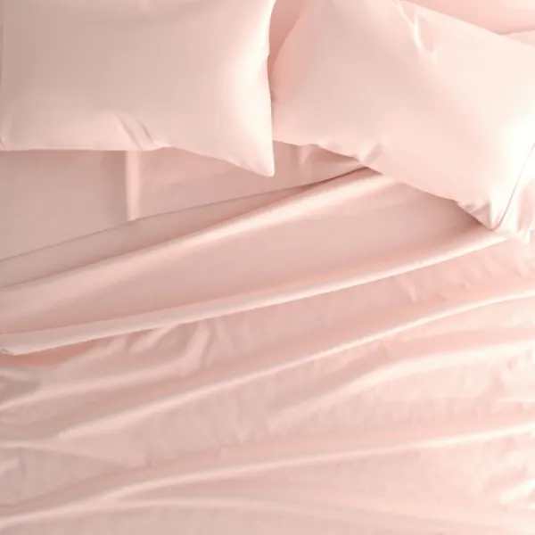 Bed Sheets-Kirkland's Home Blush Ultra Soft 3-Pc. Twin Sheet Set Pink