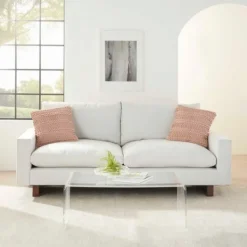Pillows-Kirkland's Home Blush Woven Stripes Throw Pillows, Set Of 2 Pink