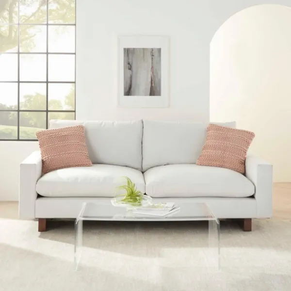 Pillows-Kirkland's Home Blush Woven Stripes Throw Pillows, Set Of 2 Pink