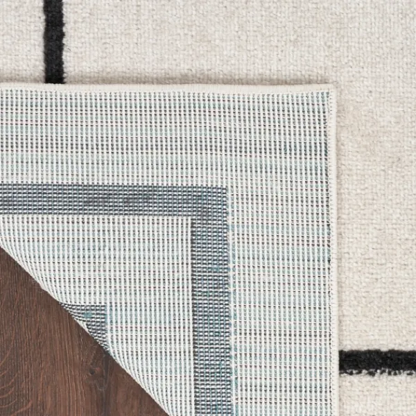 Outdoor Rugs-Kirkland's Home Bordered Indoor/Outdoor Area Rug, 5X7 Ivory