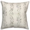 Pillows-Kirkland's Home Botanical Vines Pillow White